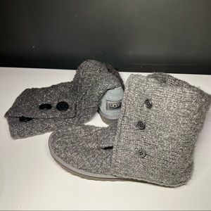 Uggs Charcoal Lattice Cardy